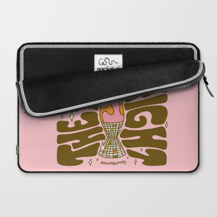 The Future Is Bright Laptop Sleeve Gallery Image 2