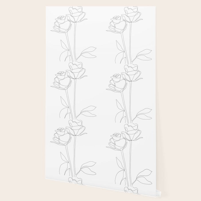 Two Minimal Roses Wallpaper Gallery Image 2