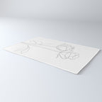 Two Minimal Roses Rug Gallery Image 3