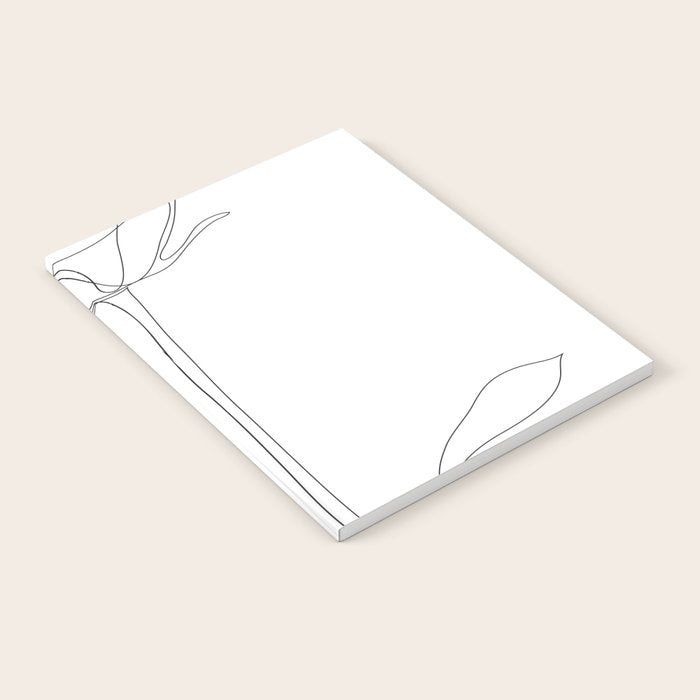 Two Minimal Roses Notebook Gallery Image 2