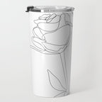 Two Minimal Roses Travel Mug Gallery Image 3