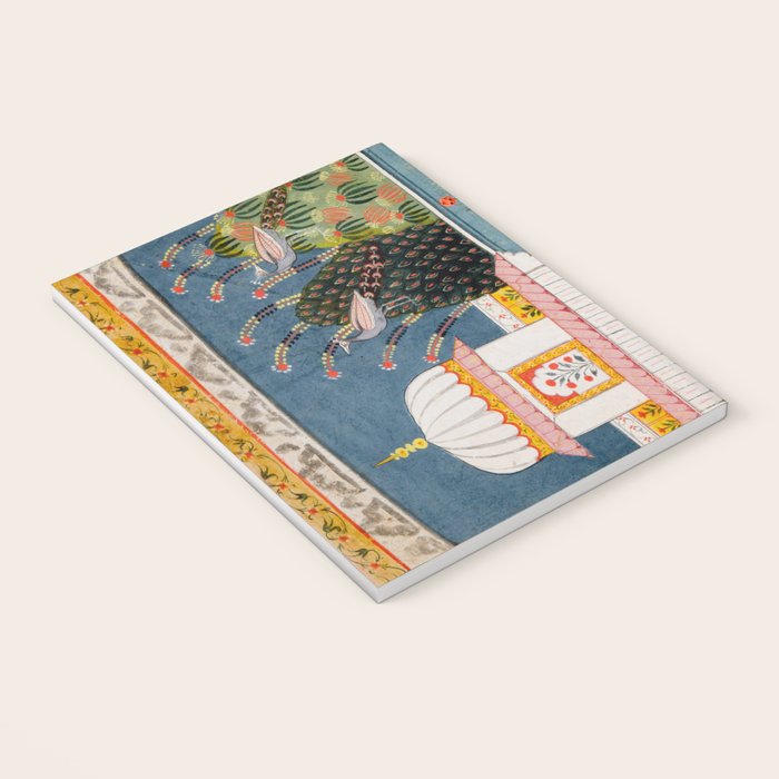 The Lonely Heroine with her Friend Indian Painted Illustration Notebook Gallery Image 3