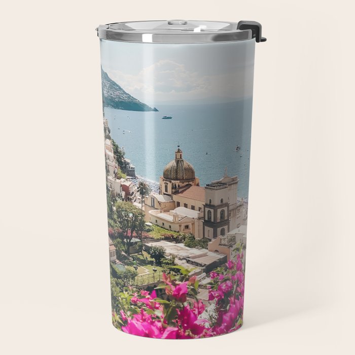 Positano, Italy Photography Travel Mug Gallery Image 2