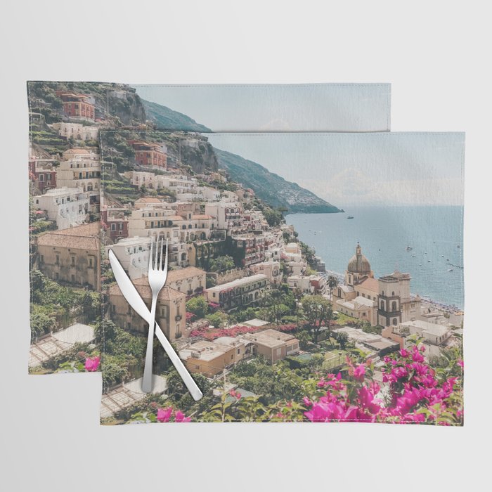 Positano, Italy Photography Placemat Gallery Image 1