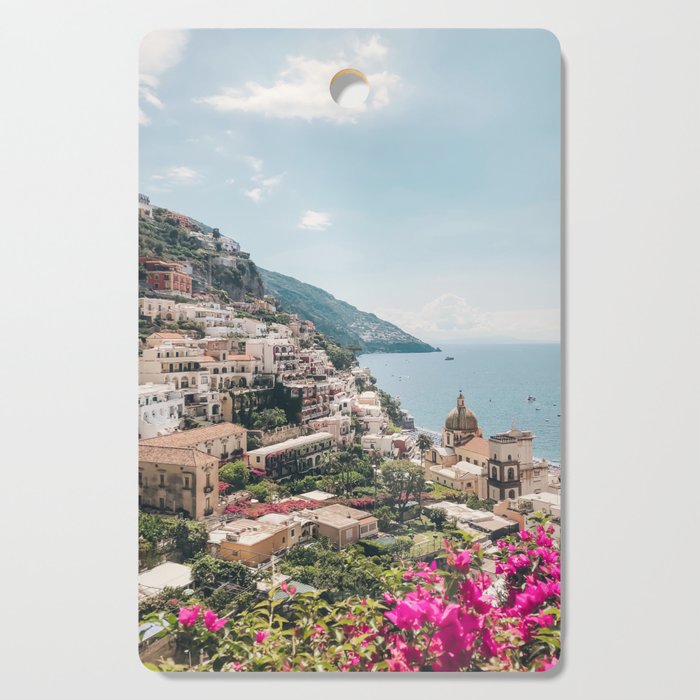 Positano, Italy Photography Cutting Board Gallery Image 1