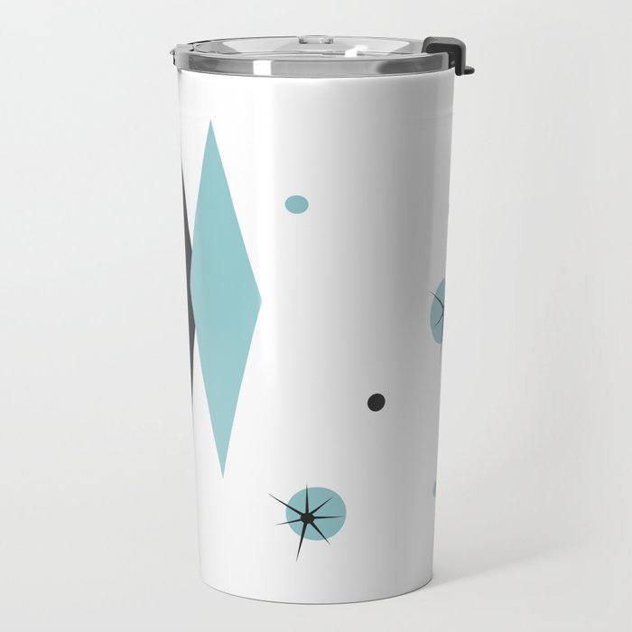 Vintage 1950s Mid Century Modern Design Travel Mug Gallery Image 2