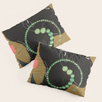 Abstract Art Tropical Girl Pillow Sham Gallery Image 3