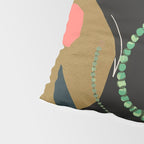 Abstract Art Tropical Girl Pillow Sham Gallery Image 4