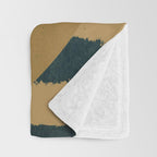 Abstract Art Tropical Girl Throw Blanket Gallery Image 3