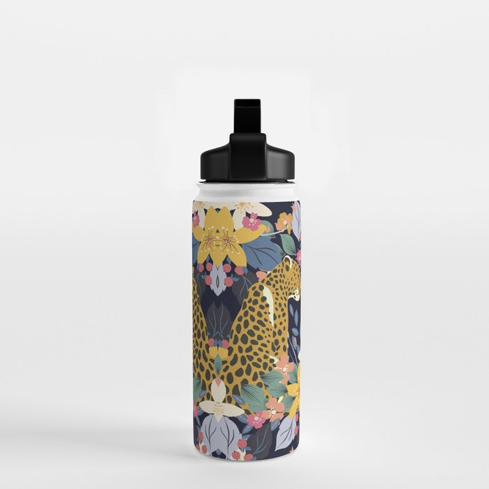 Ziggy Cheetah Prints Water Bottle Gallery Image 2