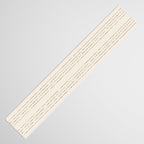 Lines #5 (Cream & Chocolate) Table Runner Gallery Image 3