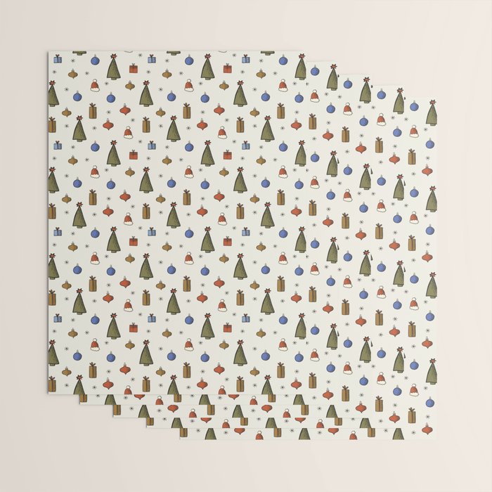 Christmas Pattern #2 Wrapping Paper Gallery Image 3