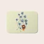 Lion on dandelion Bath Mat Gallery Image 1