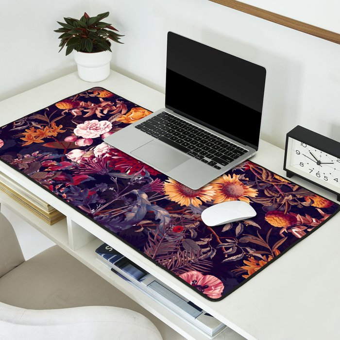 Midnight Garden IV Desk Mat Gallery Image 2