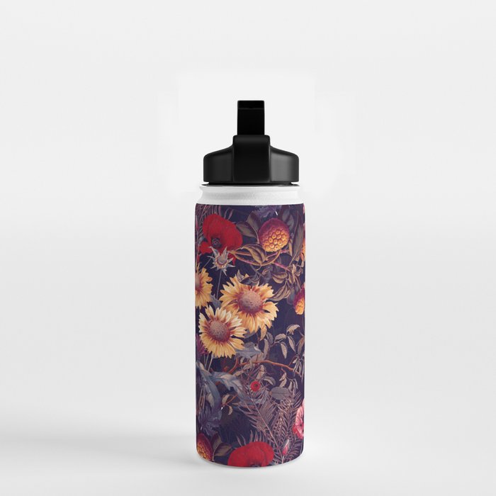 Midnight Garden IV Water Bottle Gallery Image 2