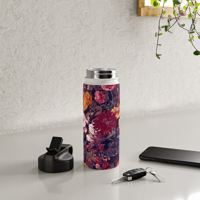 Midnight Garden IV Water Bottle Gallery Image 5