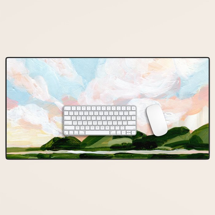 Mirrored Landscape Desk Mat Gallery Image 1