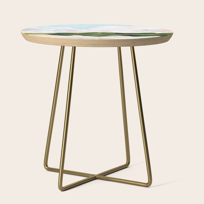 Mirrored Landscape Side Table Gallery Image 1