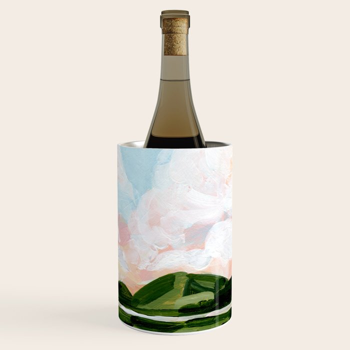 Mirrored Landscape Wine Chiller Gallery Image 1