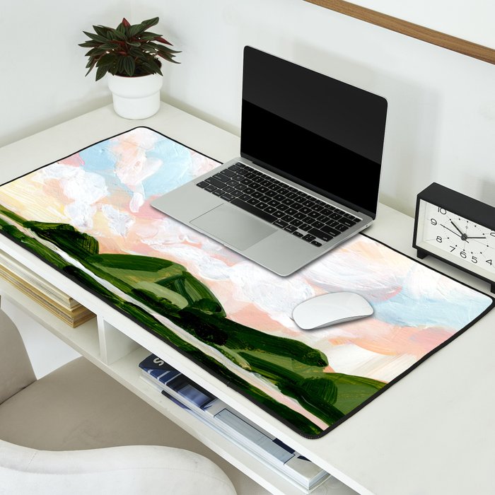 Mirrored Landscape Desk Mat Gallery Image 2