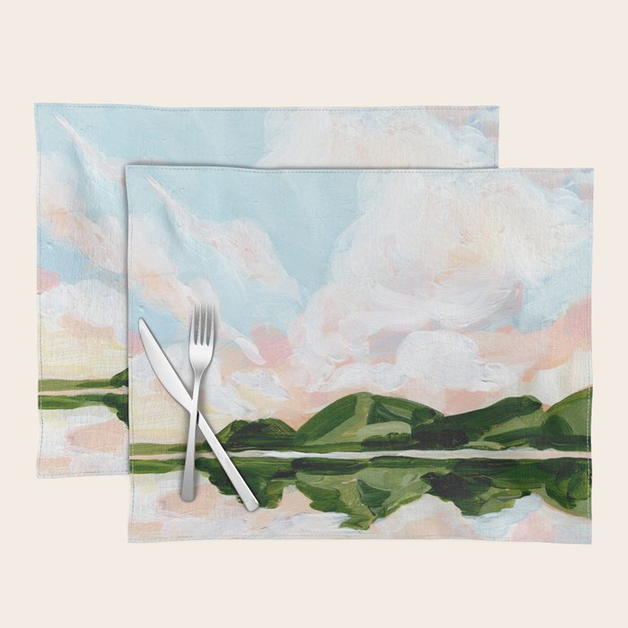 Mirrored Landscape Placemat Gallery Image 1