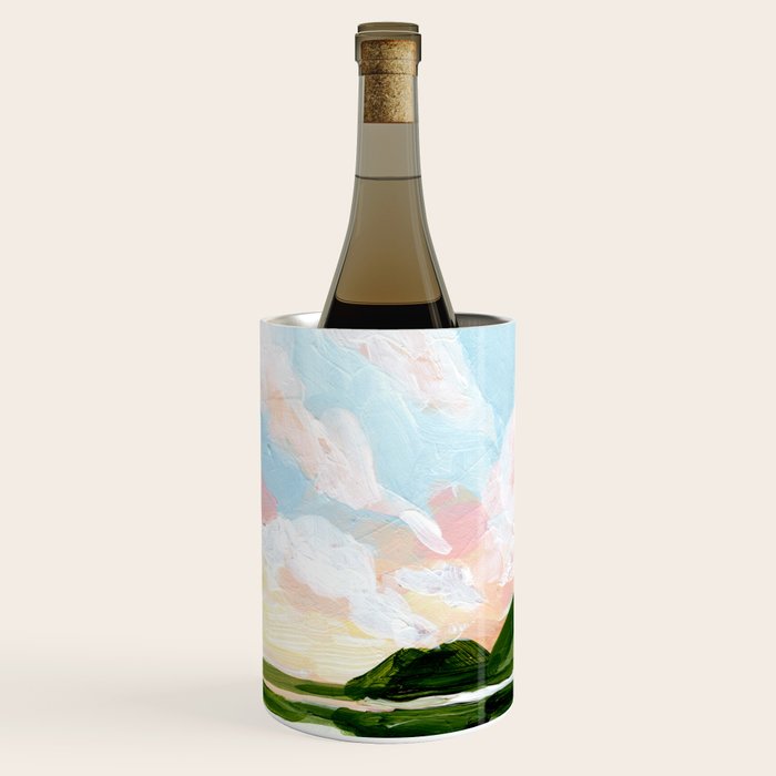Mirrored Landscape Wine Chiller Gallery Image 2