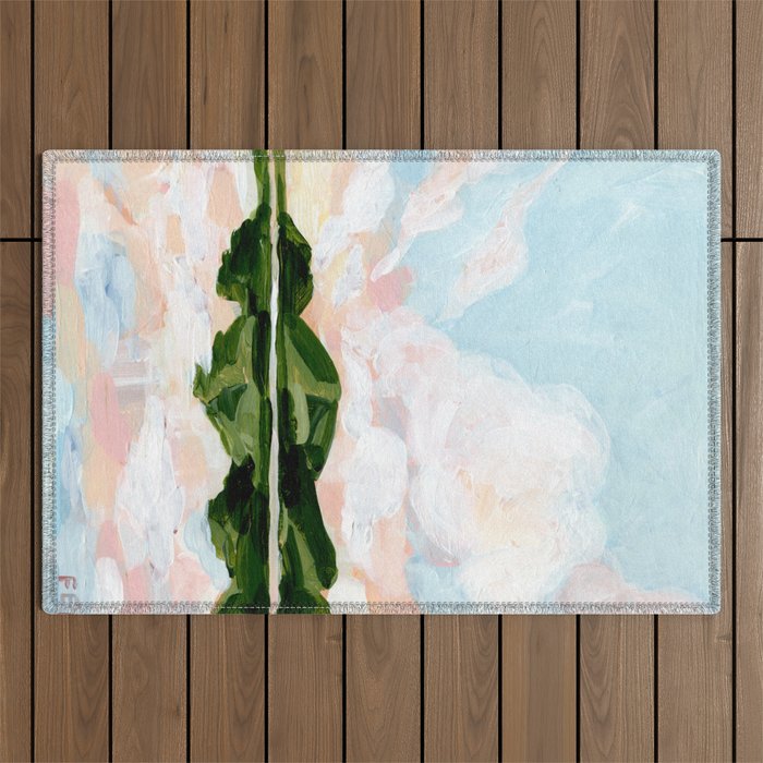 Mirrored Landscape Outdoor Rug Gallery Image 1