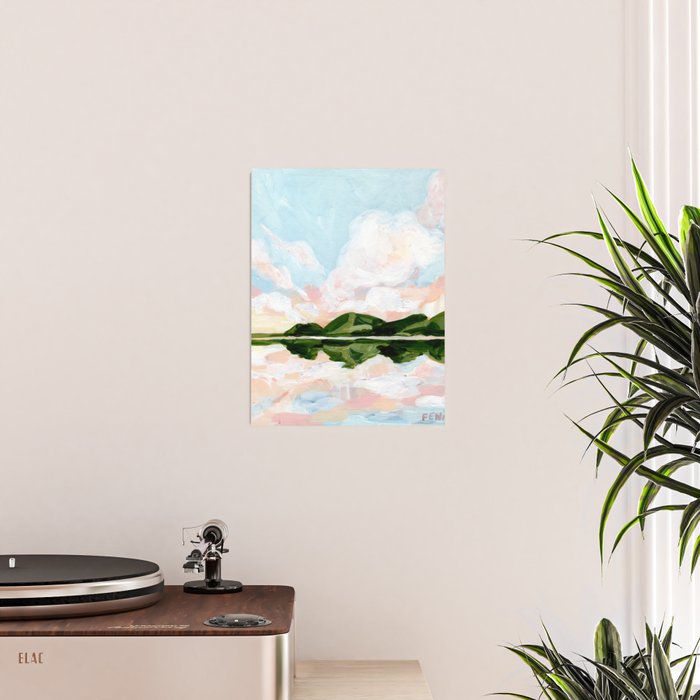 Mirrored Landscape Poster Gallery Image 2