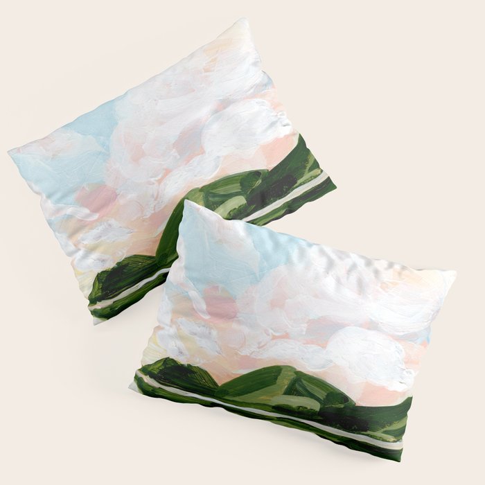 Mirrored Landscape Pillow Sham Gallery Image 3