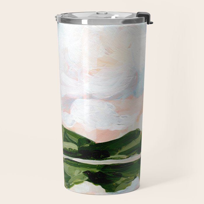 Mirrored Landscape Travel Mug Gallery Image 2