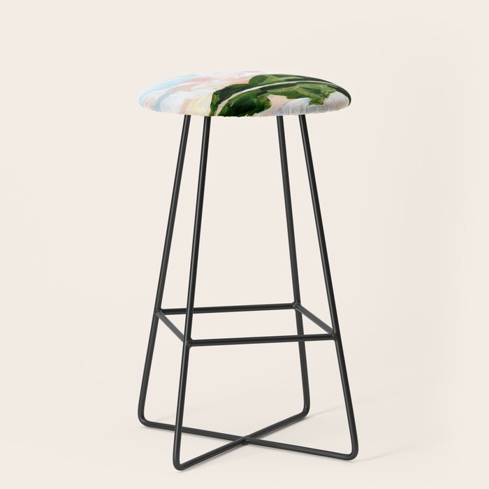 Mirrored Landscape Stool Gallery Image 1