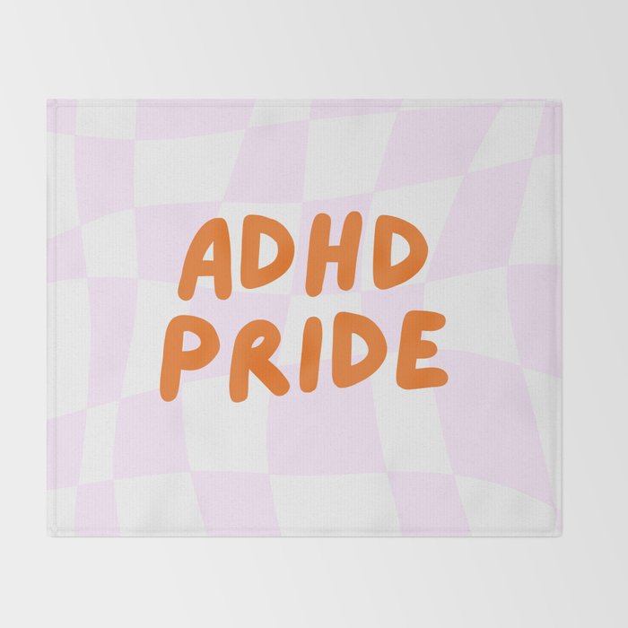 ADHD Pride Throw Blanket Gallery Image 2