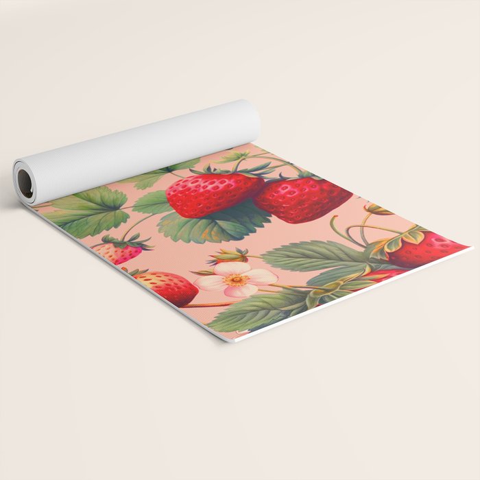 Strawberry Fields Forever V Yoga Mat Gallery Image 2