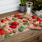 Strawberry Fields Forever V Outdoor Rug Gallery Image 2