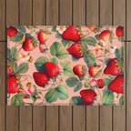 Strawberry Fields Forever V Outdoor Rug Gallery Image 1