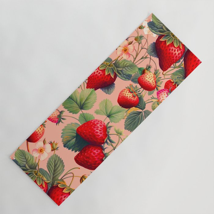Strawberry Fields Forever V Yoga Mat Gallery Image 1