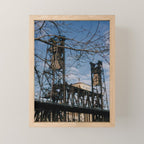 Portland Steel Bridge Mini Art Print Gallery Image 1