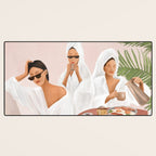 Weekend morning with friends Desk Mat Gallery Image 3