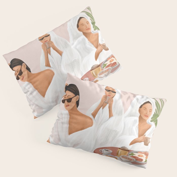 Weekend morning with friends Pillow Sham Gallery Image 3