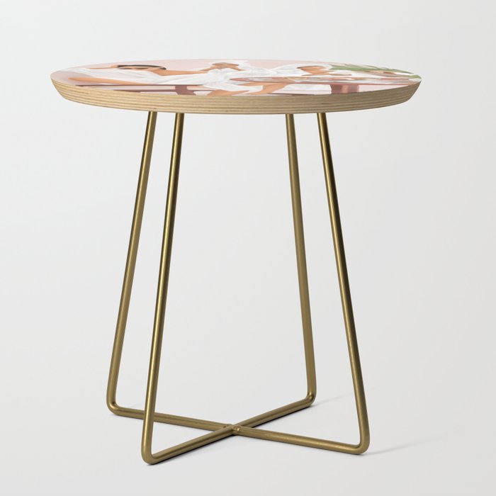 Weekend morning with friends Side Table Gallery Image 1