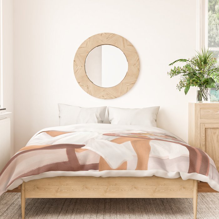 Weekend morning with friends Duvet Cover Gallery Image 3