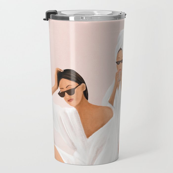 Weekend morning with friends Travel Mug Gallery Image 3