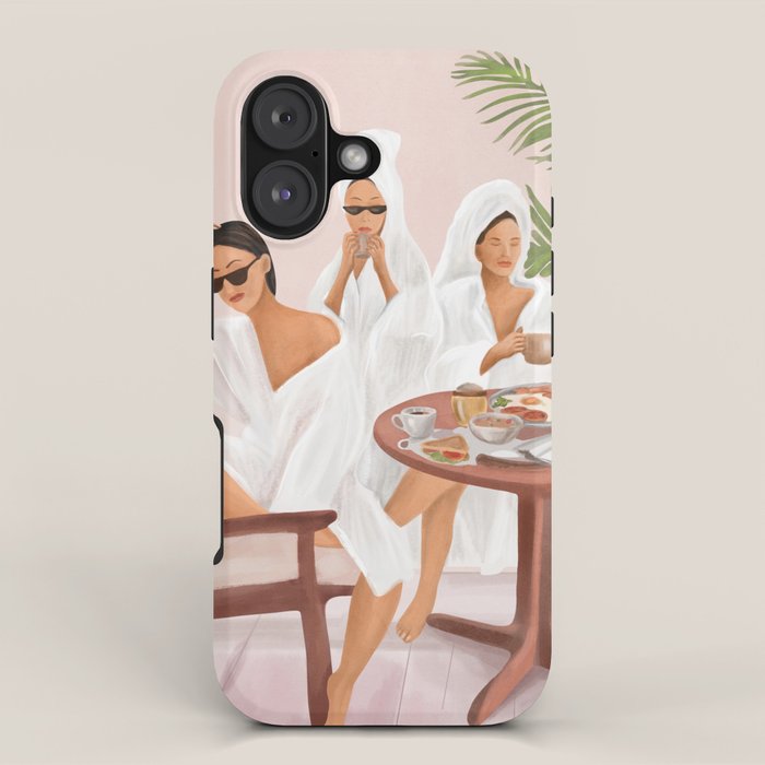 Weekend morning with friends iPhone Case Gallery Image 1