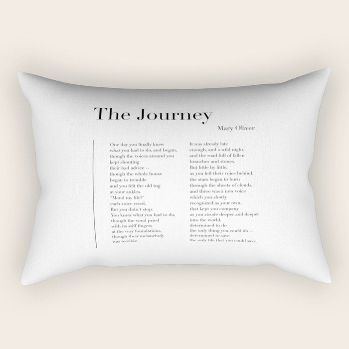 The Journey Rectangular Pillow Gallery Image 2