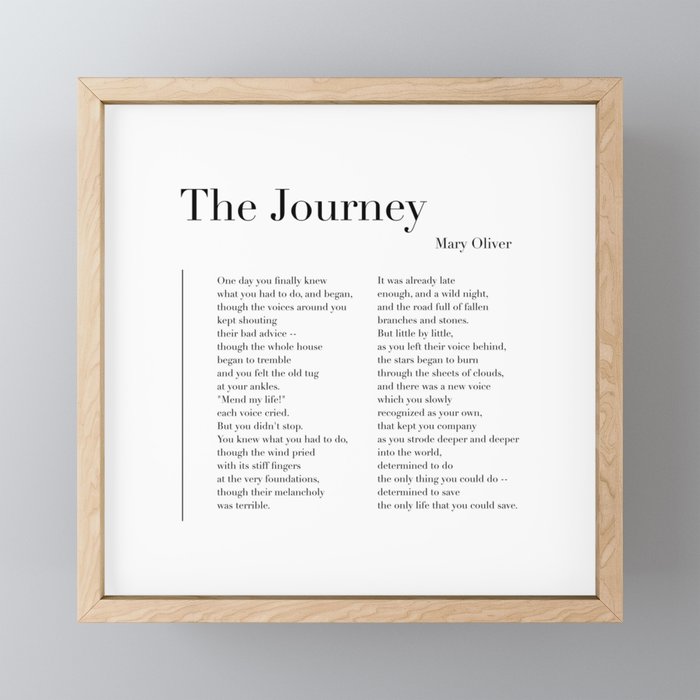 The Journey Mini Art Print Gallery Image 1