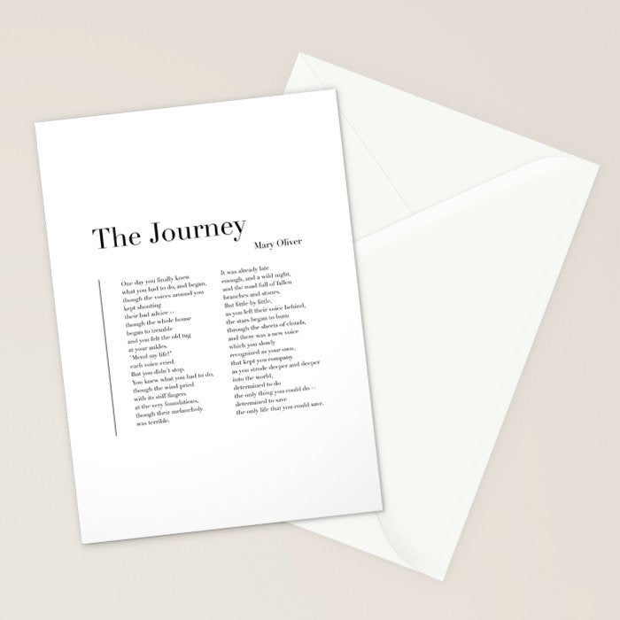 The Journey Stationery Card Gallery Image 2