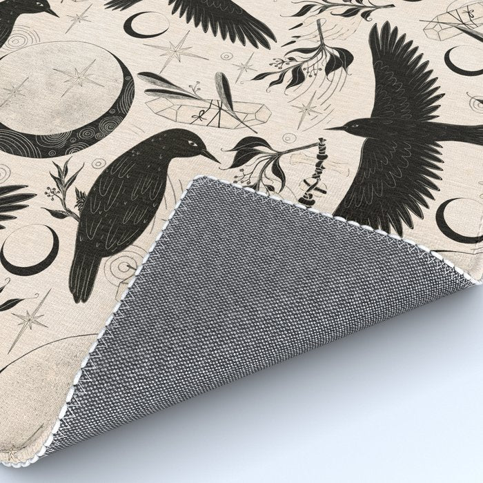 Raven Tarot Light Rug Gallery Image 4