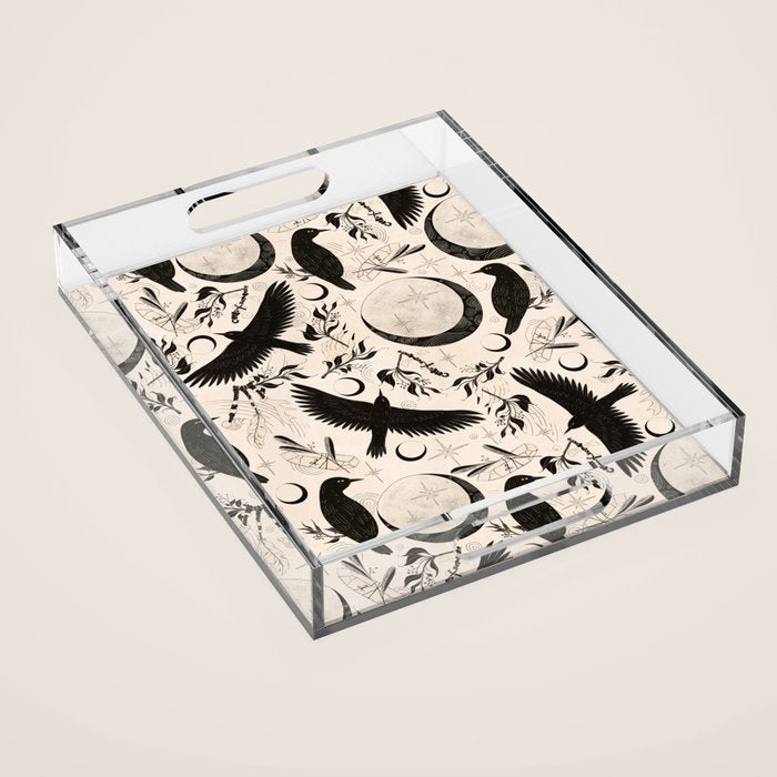 Raven Tarot Light Acrylic Tray Gallery Image 1