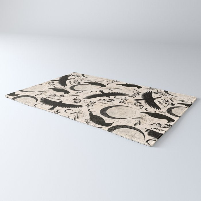 Raven Tarot Light Rug Gallery Image 3