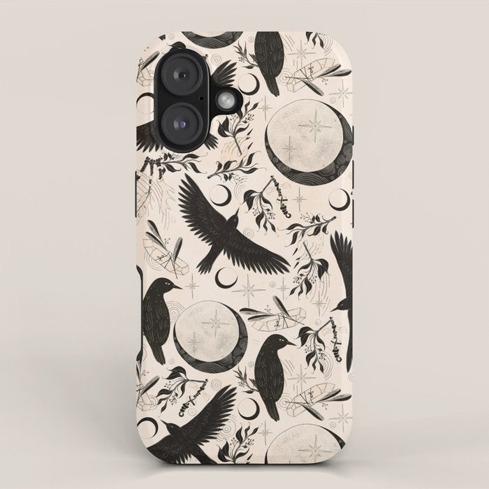 Raven Tarot Light iPhone Case Gallery Image 1